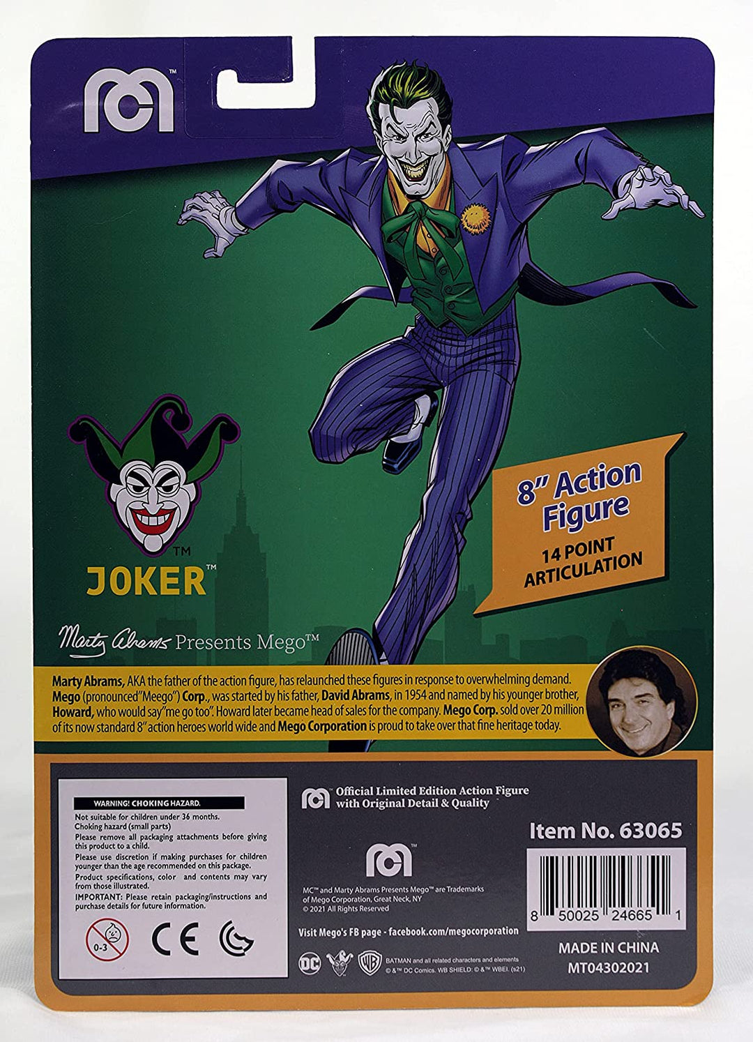 Mego – DC Comics Joker 8 Actionfigur