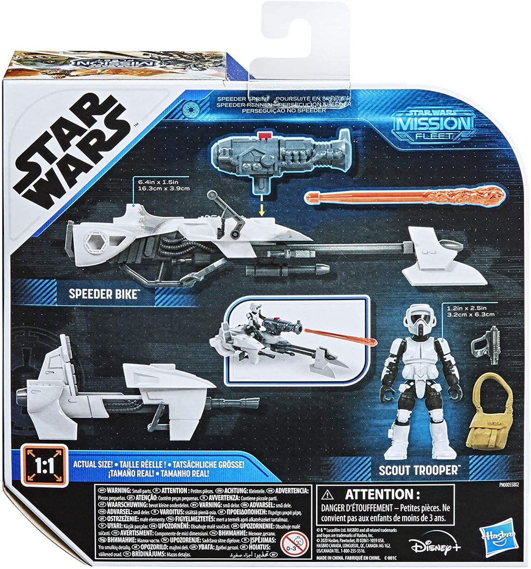 Star Wars Mission Fleet Expedition Class Biker Scout Speeder Bike Speeder