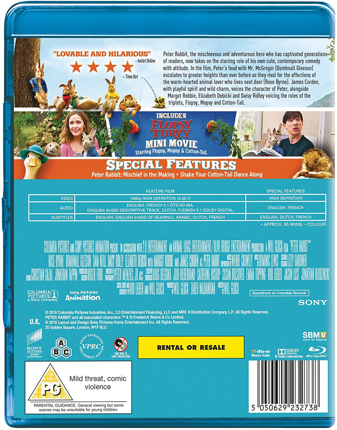 Peter Rabbit – Familie/Komödie [Blu-Ray]