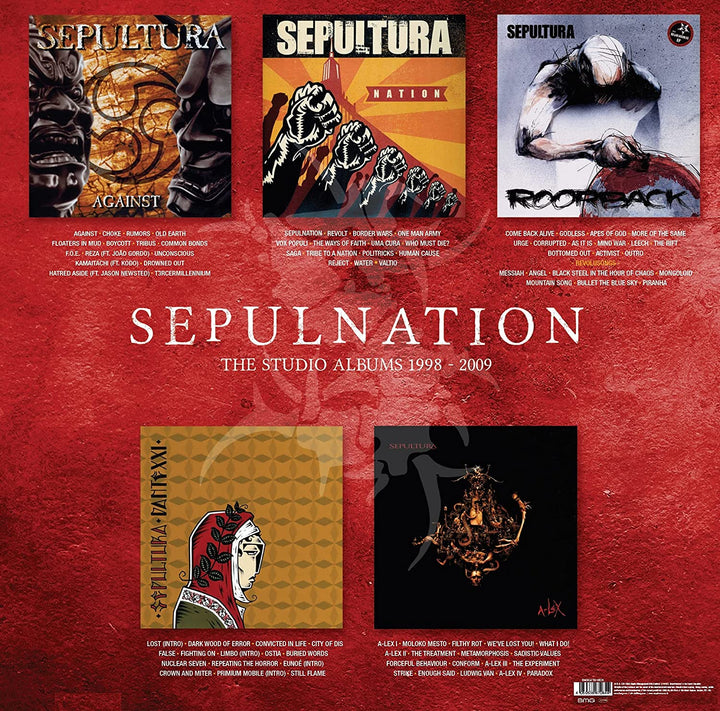 Sepultura – Sepulnation – Die Studioalben 1998–2009 [Vinyl]