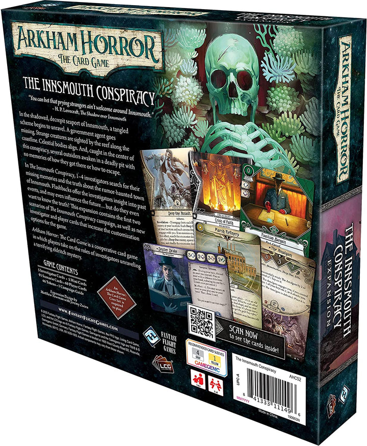 Arkham Horror LCG: The Inssmouth Conspiracy Deluxe-Erweiterung