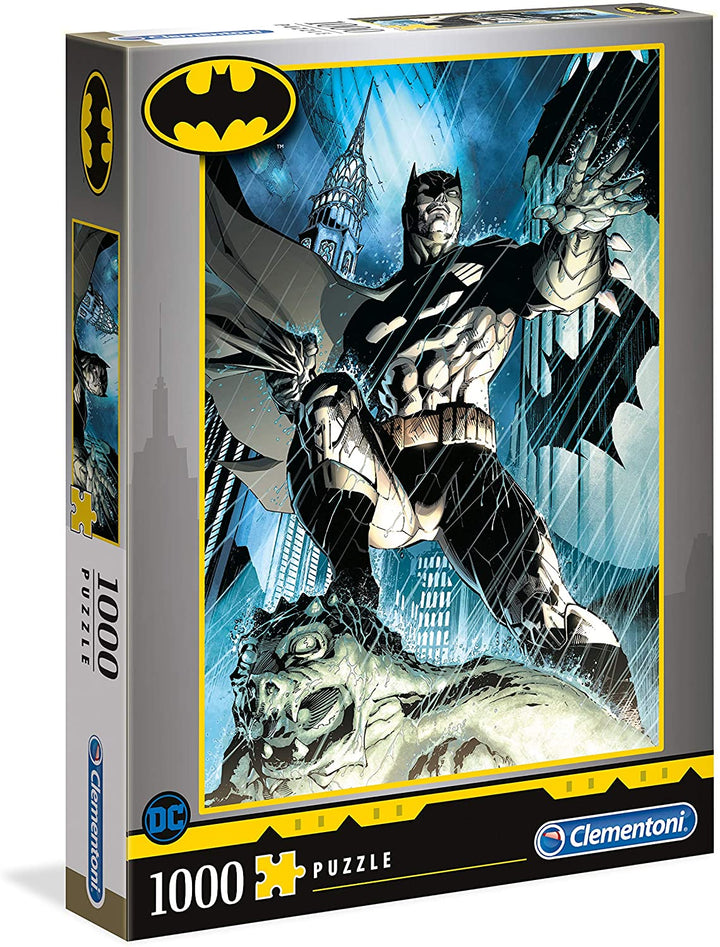 Clementoni – 39576 – Kollektion – Batman – 1000 Teile – hergestellt in Italien, Puzzle für Erwachsene