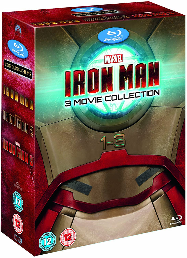 Iron Man 1-3 Komplette Sammlung [Blu-ray]