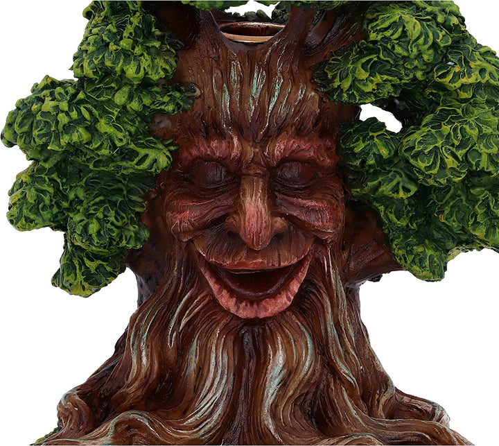 Elder Ember Tree Spirit Green Man Rückfluss-Räuchergefäß
