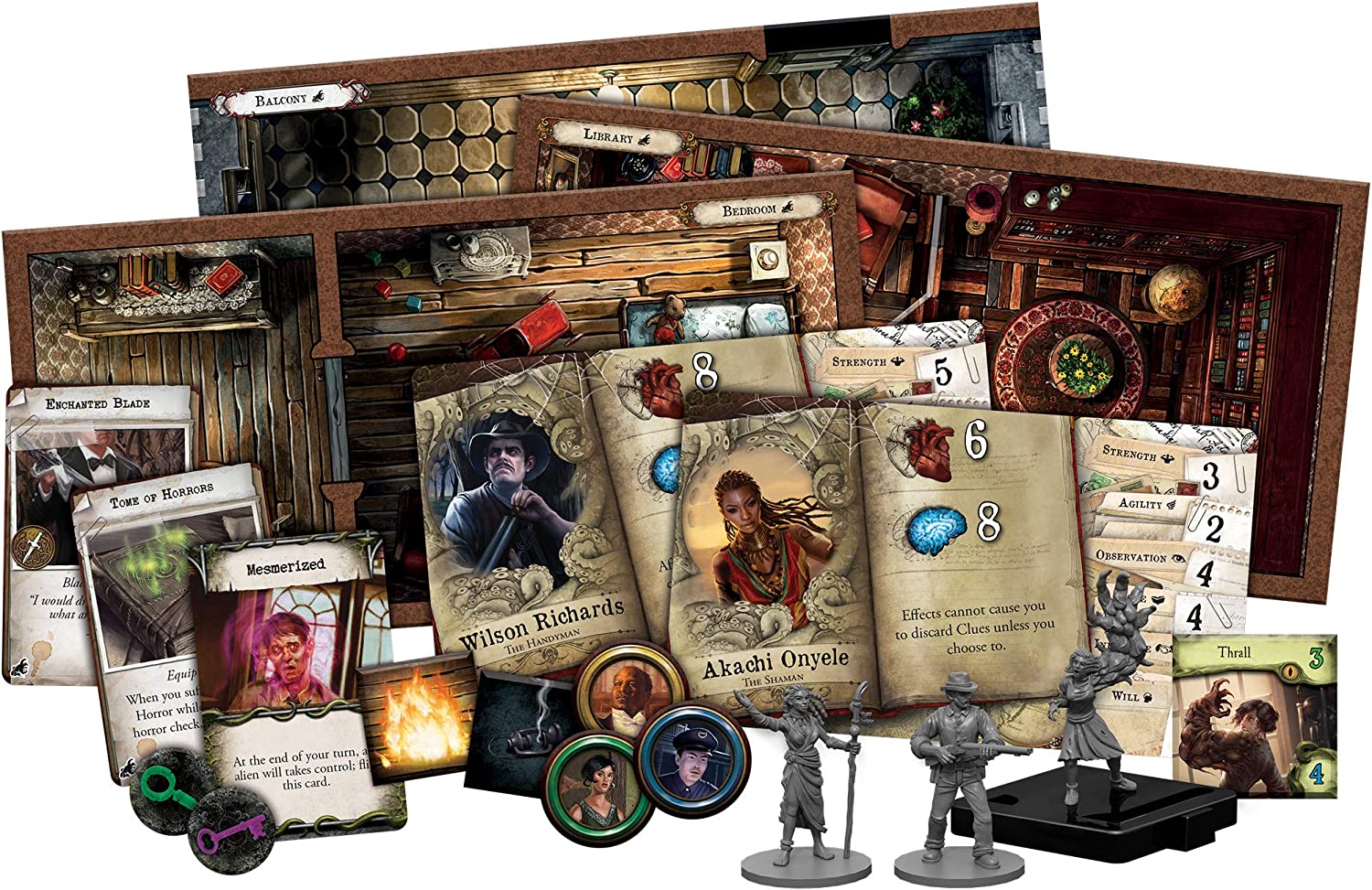 Fantasy Flight Games Mansions of Madness 2nd Edition: Beyond the Threshold Expansion 3