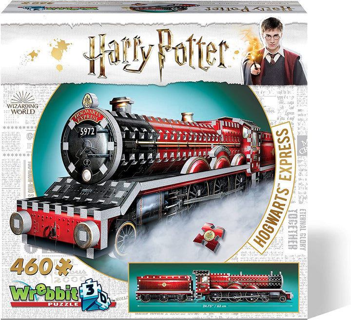 Wrebbit 3D-puzzel W3D 1009 Harry Potter Hogwarts Express-puzzel