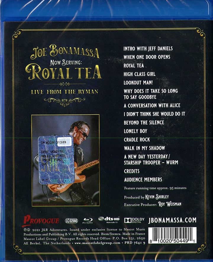 Now Serving: Royal Tea Live From The Ryman [2021] - [Blu-ray]