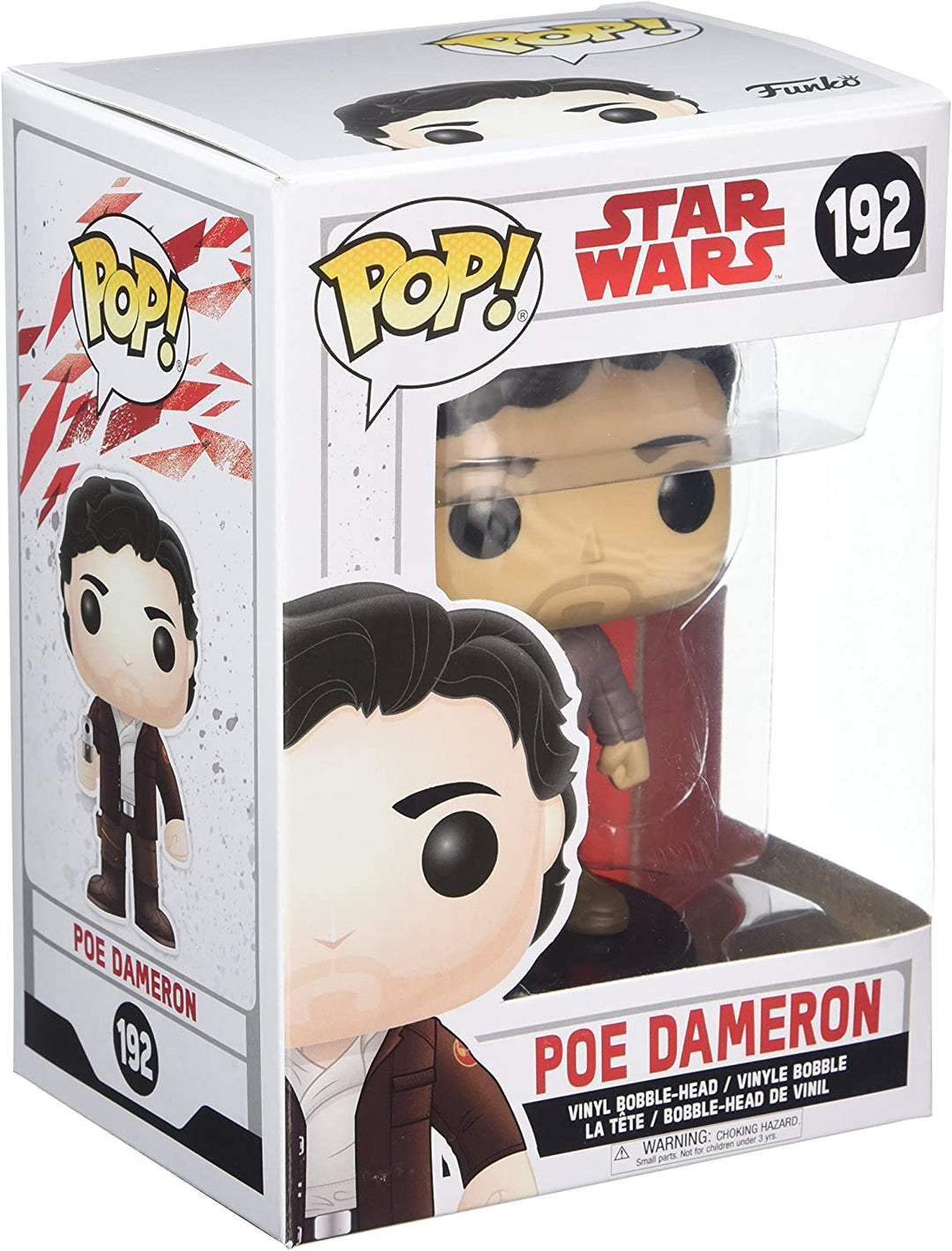 Star Wars Poe Dameron Funko 14747 Pop! Vinile #192