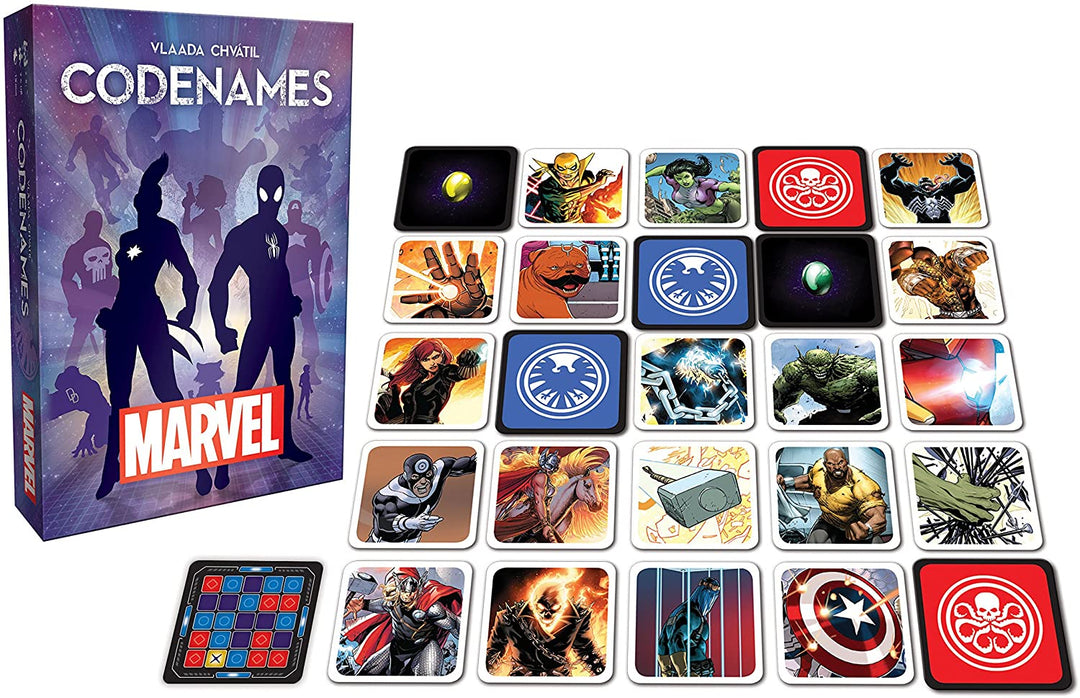 Codenamen Marvel-Kartenspiel