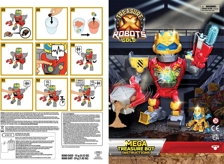 Treasure X Robots Gold – Mega Treasure Bot