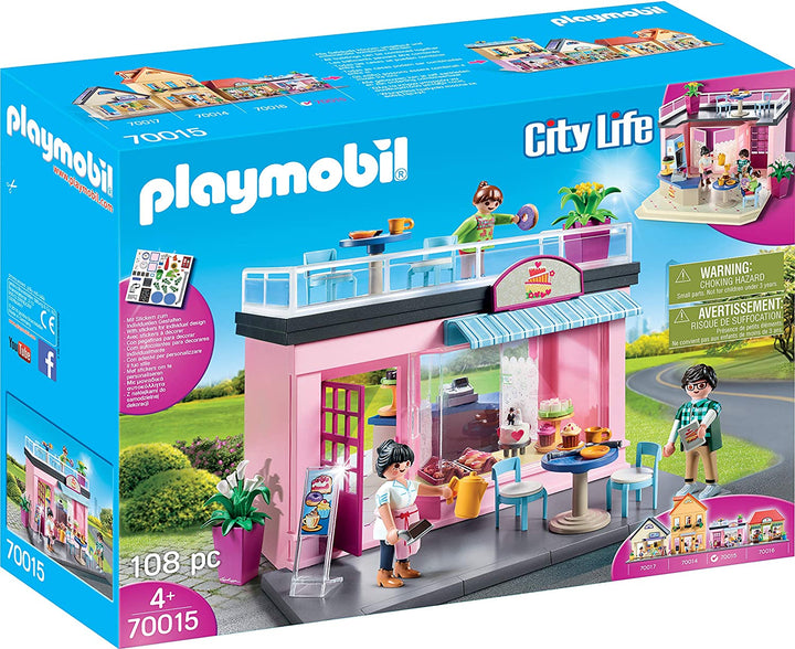 Playmobil 70015 City Life My Little Town Café avec Gâteaux