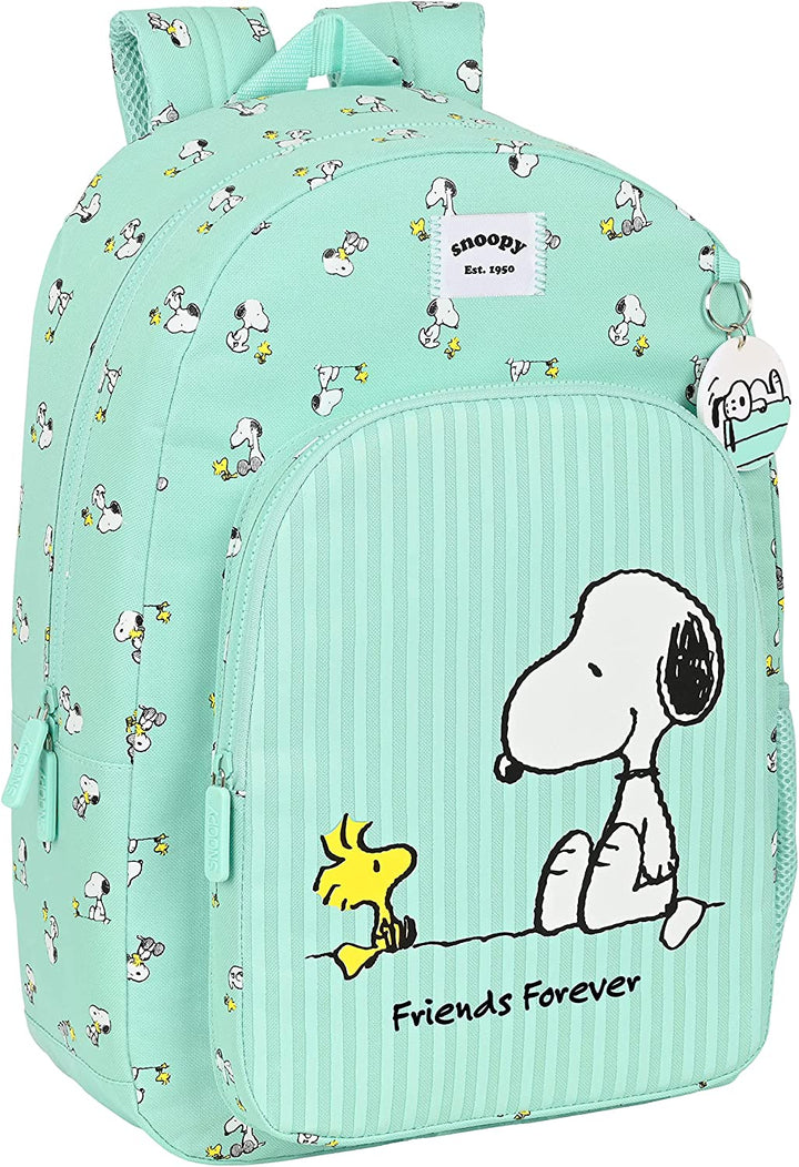 SAFTA 612239876 Backpack Snoopy "Friends Forever"