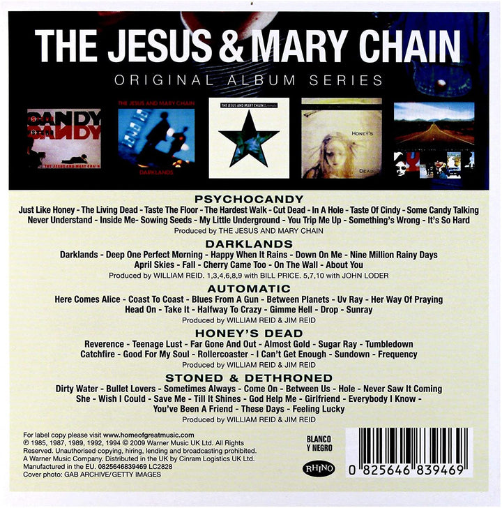 Jesus &amp; Mary Chain – Original-Albumserie [Audio-CD]
