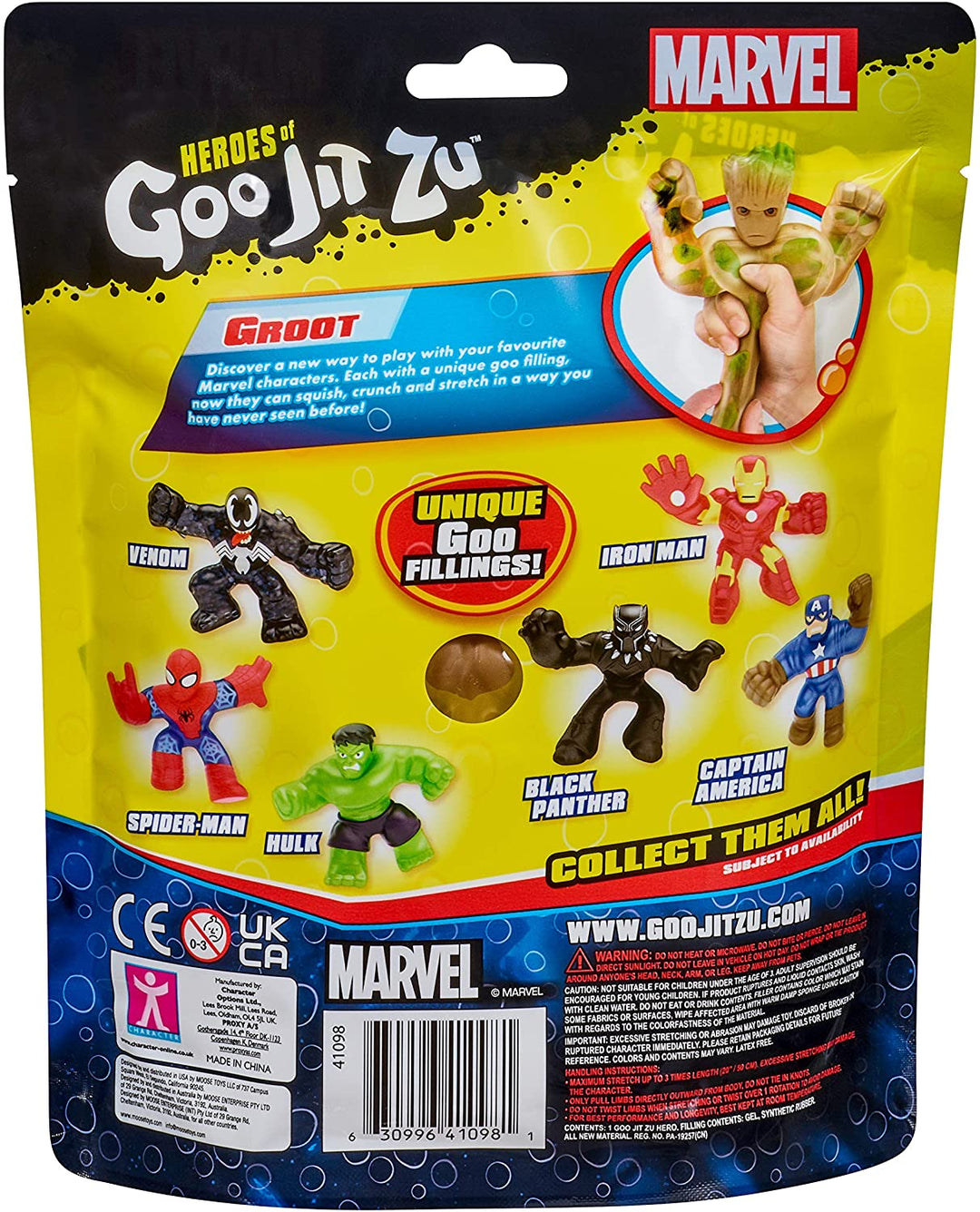 Heroes of Goo Jit Zu 41098 Marvel Superheroes-Groot