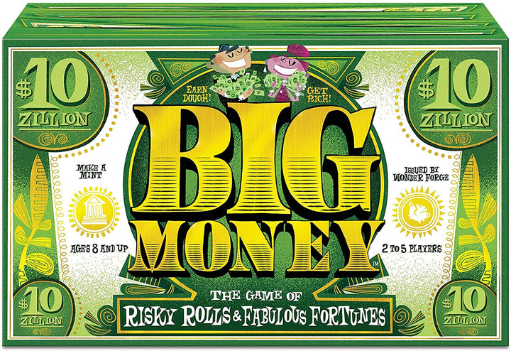 Ravensburger Big Money Family Brettspiel für Kinder ab 8 Jahren - Riskante Rollen und fabelhaftes Glück!