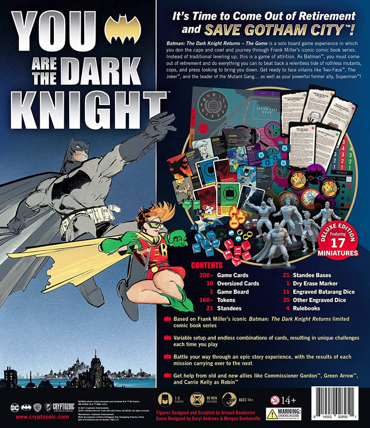 Cryptozoic Entertainment Batman: The Dark Knight Returns - The Game - Deluxe Edi