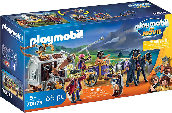 Playmobil The Movie 70073 Charlie avec wagon de prison pour enfants à partir de 5 ans