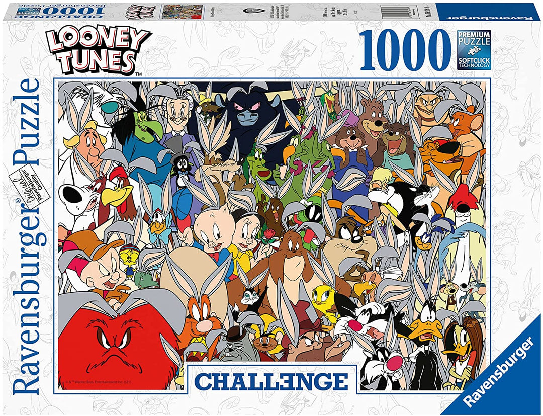 Ravensburger 16926 Challenge – Looney Tunes 1000 Stück