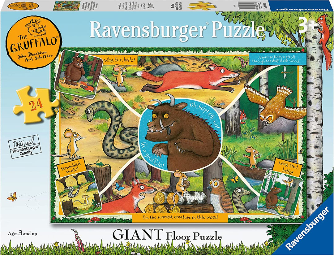 Ravensburger 05620 Der Grüffelo 24-teiliges Riesen-Bodenpuzzle