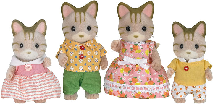 Sylvanian Families - Striped Cat Family