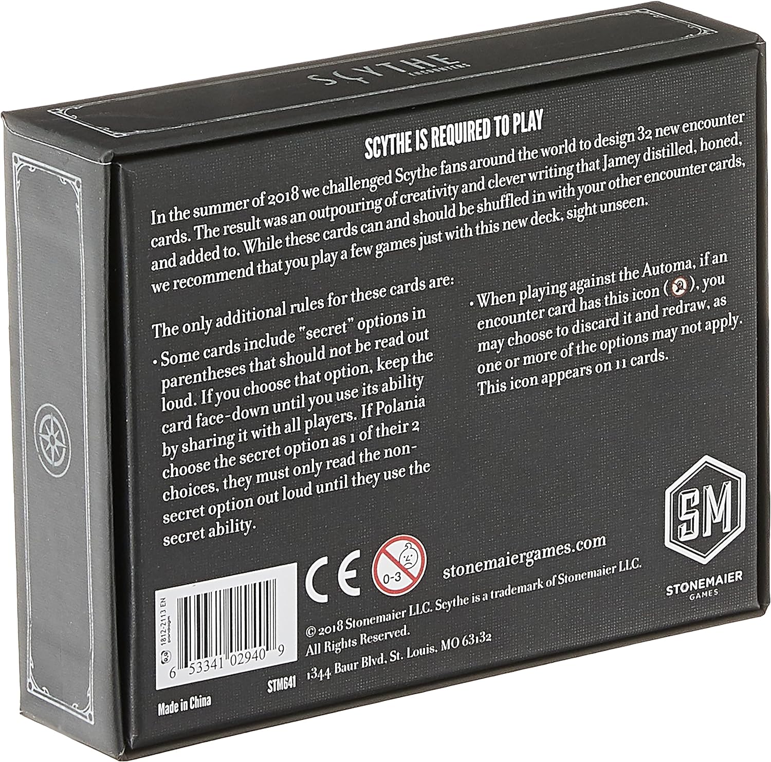 Stonemaier Games Scythe: Encounters Expansion Pack 8