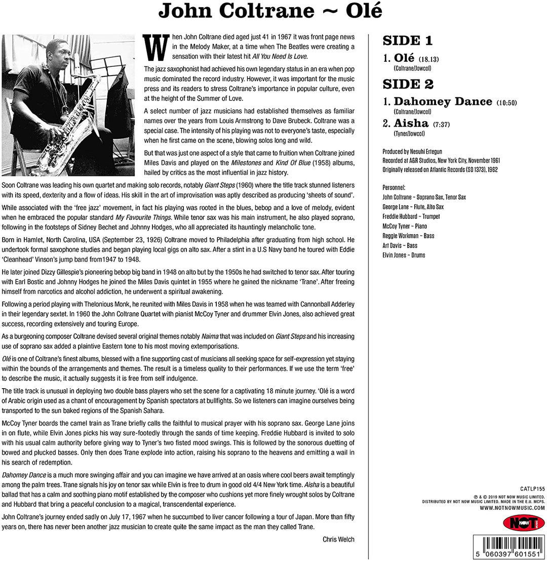 John Coltrane – Olé [Vinyl]