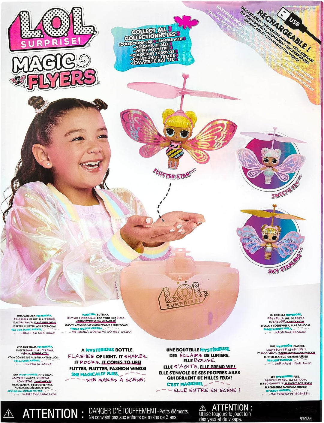 L.O.L. Surprise! Magic Flying Doll- Flutter Star