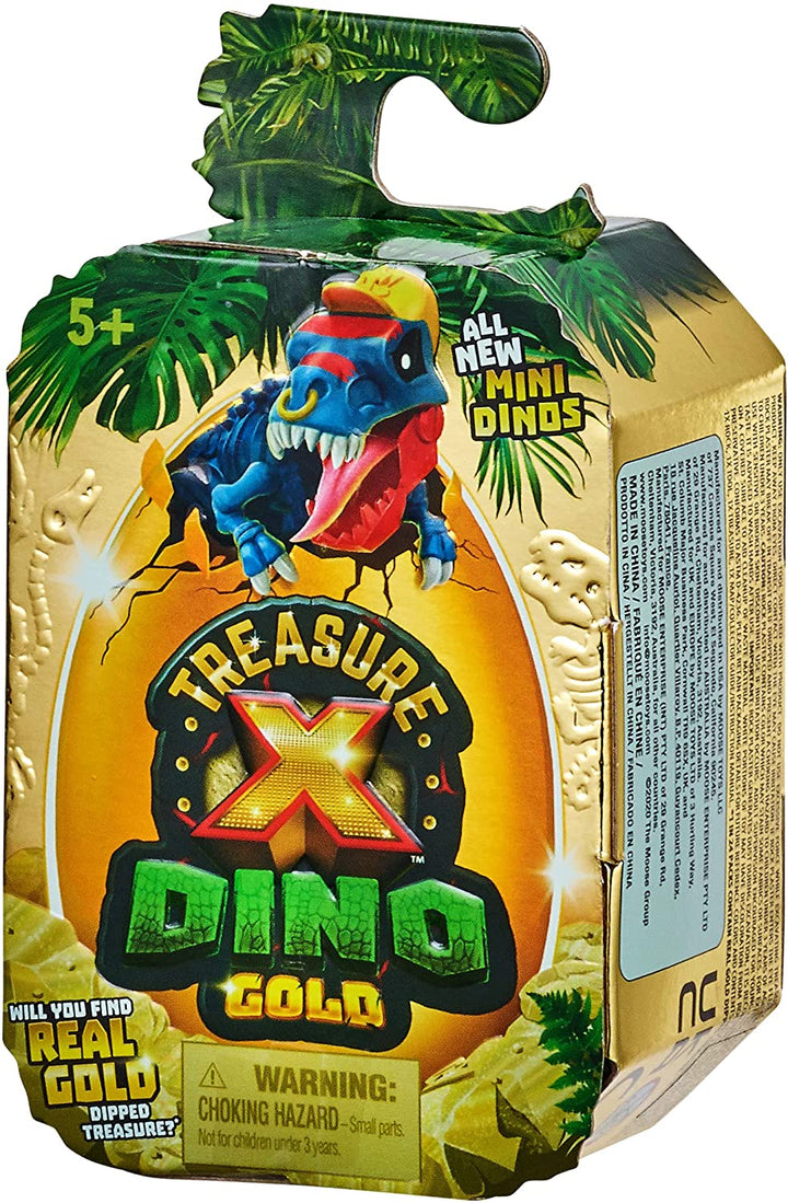 Treasure X Dino Gold Mini Dino – Serie 2 (Stile variieren)