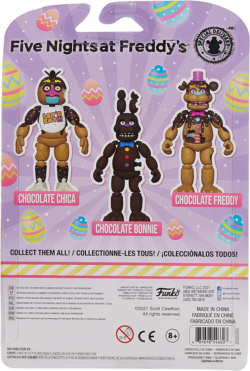 Funko 54660 Five Night at Freddies Chocolate Collectable Toy / Action Figure