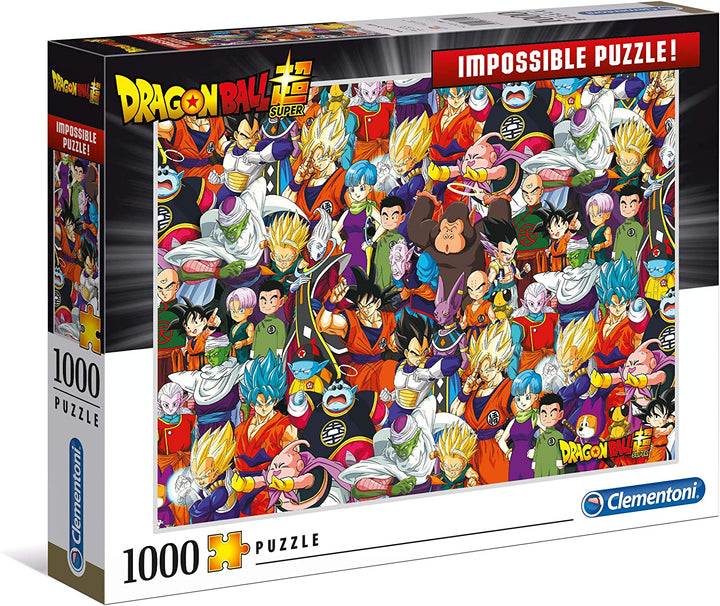 Clementoni 39489 Puzzle Impossible per bambini e adulti Dragon Ball 1000 Pezzi