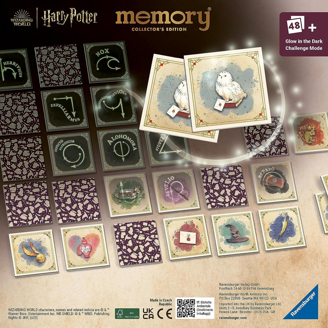 Ravensburger Harry Potter Sammler-Memory-Spiel – passende Bilder-Schnapppaare