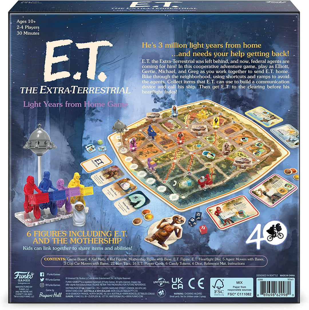 Funko Signature Games: E.T. Light Years from Home Cooperative Strategy Board Game