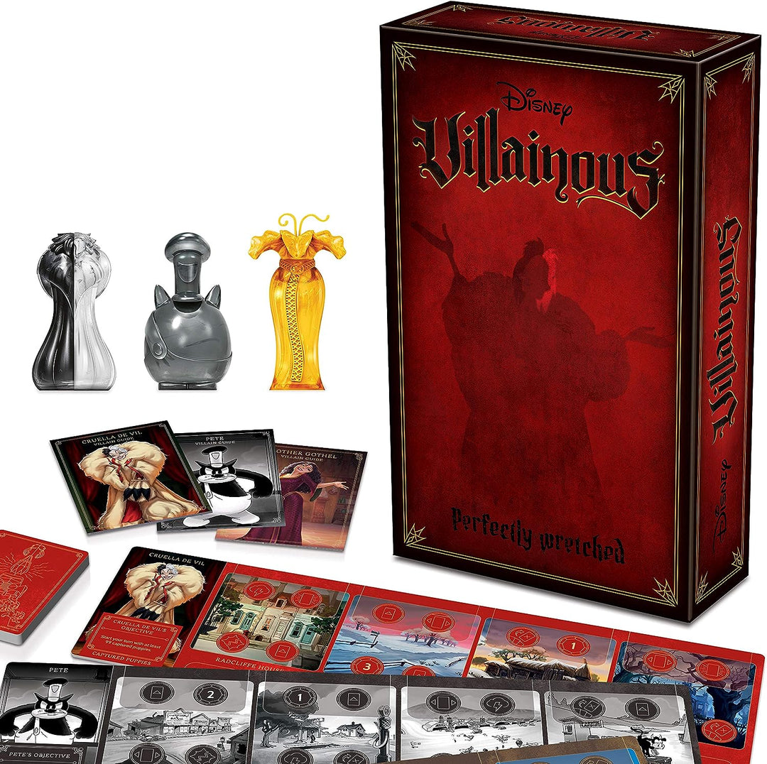 Ravensburger Disney Villainous Perfectly Wretched - Strategy Board Game for Kids