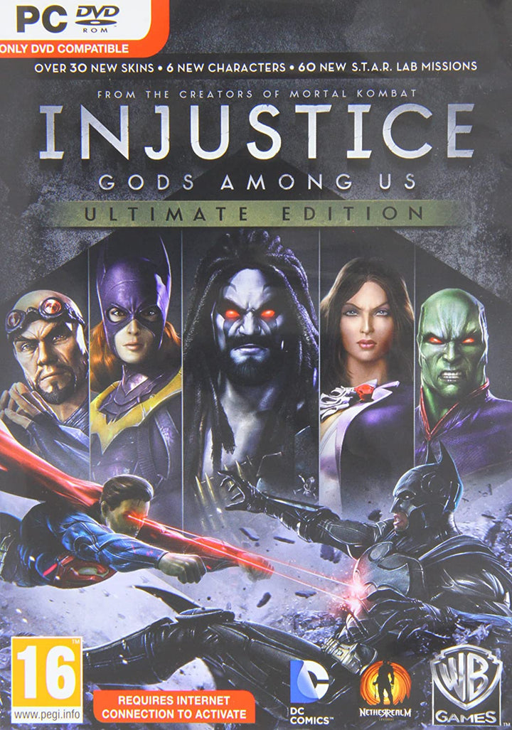 Injustice: Gods Among Us Ultimate Edition PC Reino Unido (PC)