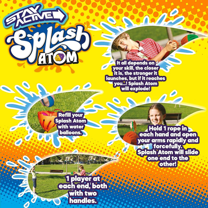 sanja (hk) S07500 Stay Splash Atom, Outdoor and Indoor Family Toy, Active Fun