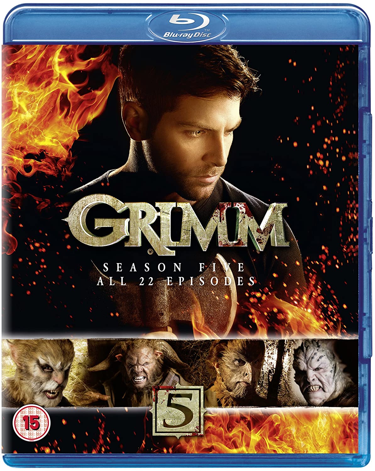 Grimm: Staffel 5 (2015) – Blu-ray [Region FREE]