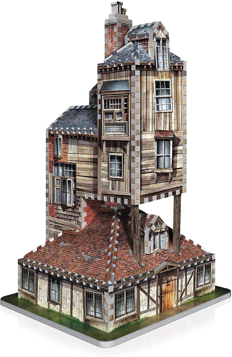 Wrebbit 3D Puzzle W3D-1011 Harry Potter The Burrow-The Weasley's Family Home Puzzle (415-Piece), Multicolour
