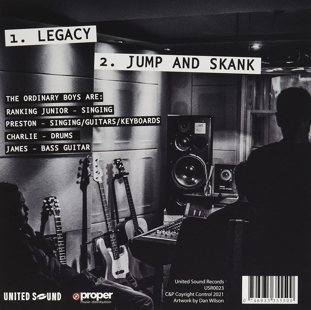 Ranking Junior &amp; The Ordinary Boys – Legacy [7" VINYL]