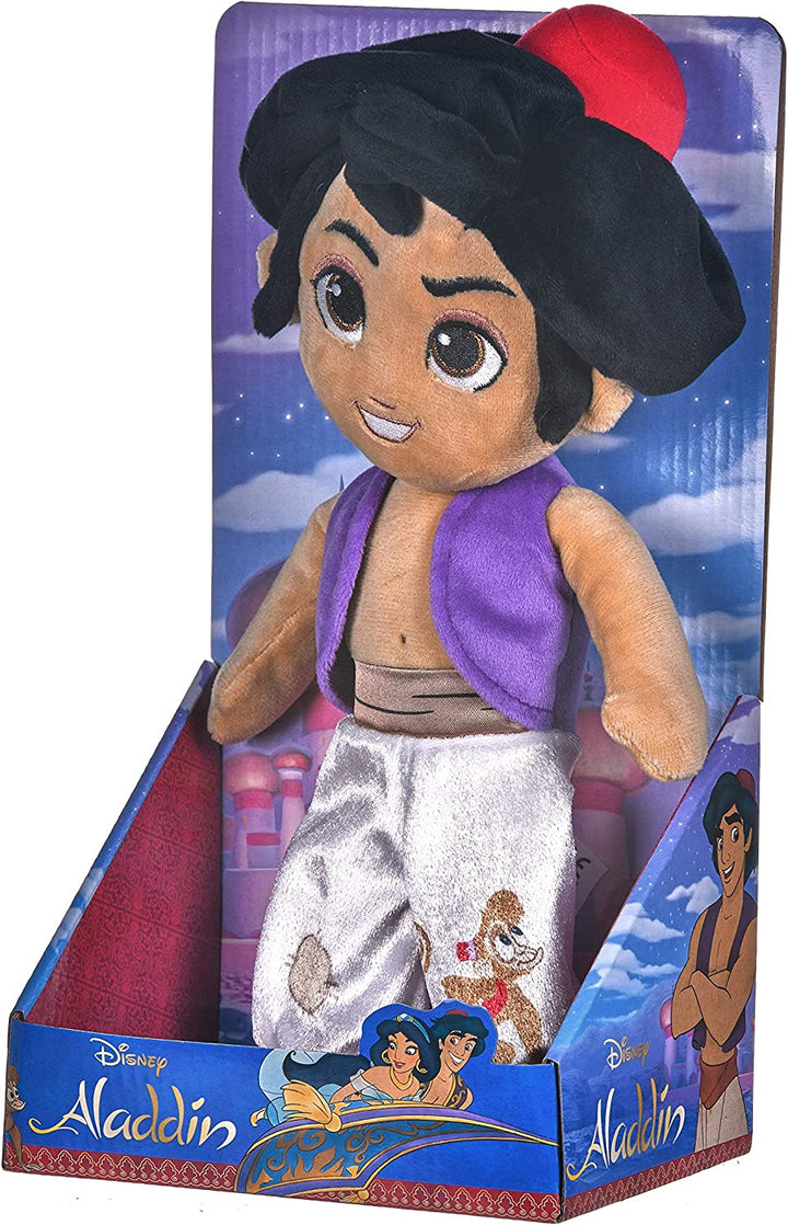 Posh Paws 37280 Disney Aladdin Kuschelpuppe in Geschenkbox, 25 cm, Mehrfarbig
