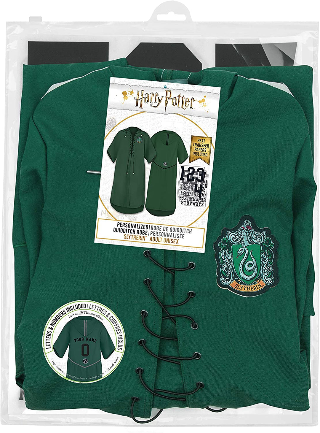 Cinereplicas Harry Potter Quidditch Personalized Robe - Authentic Official Tailored