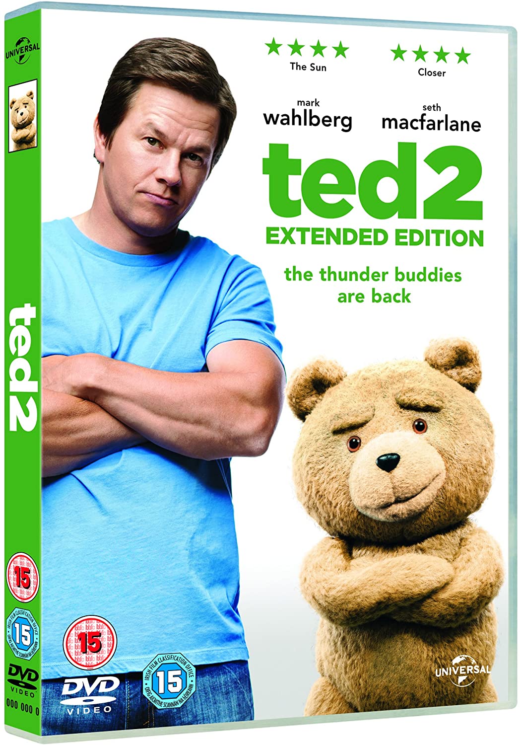 Ted 2 (uitgebreide editie) [DVD] [2015] [2017]