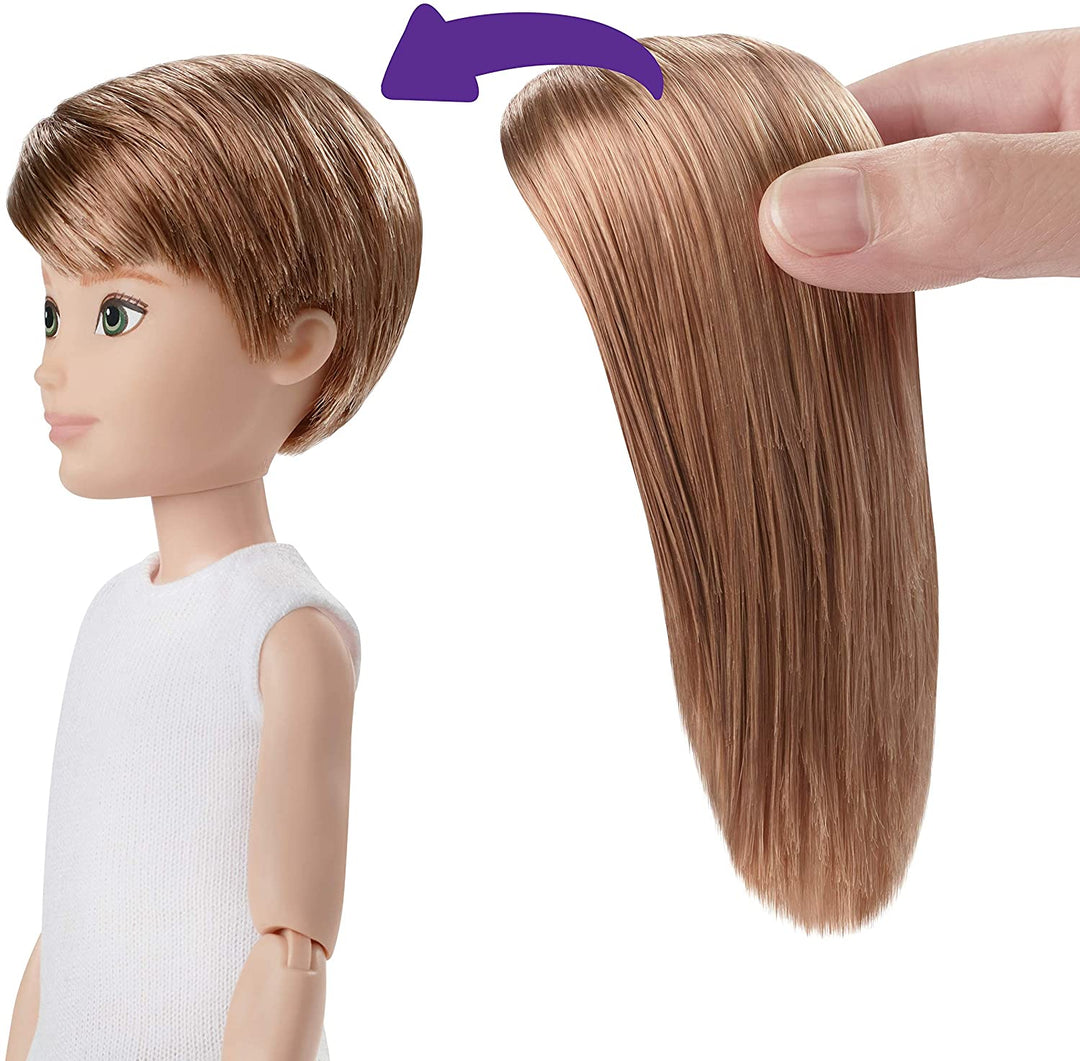 CREATABLE WORLD GGG53 Kit de personnage de luxe - Cheveux droits cuivrés