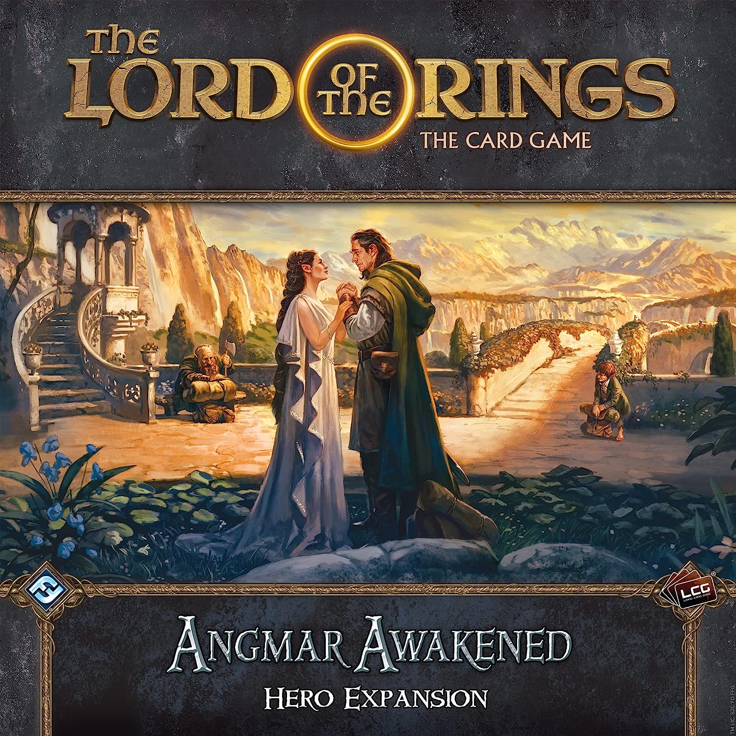 Fantasy Flight Games Herr der Ringe LCG Angmar Awakened Hero Erweiterung