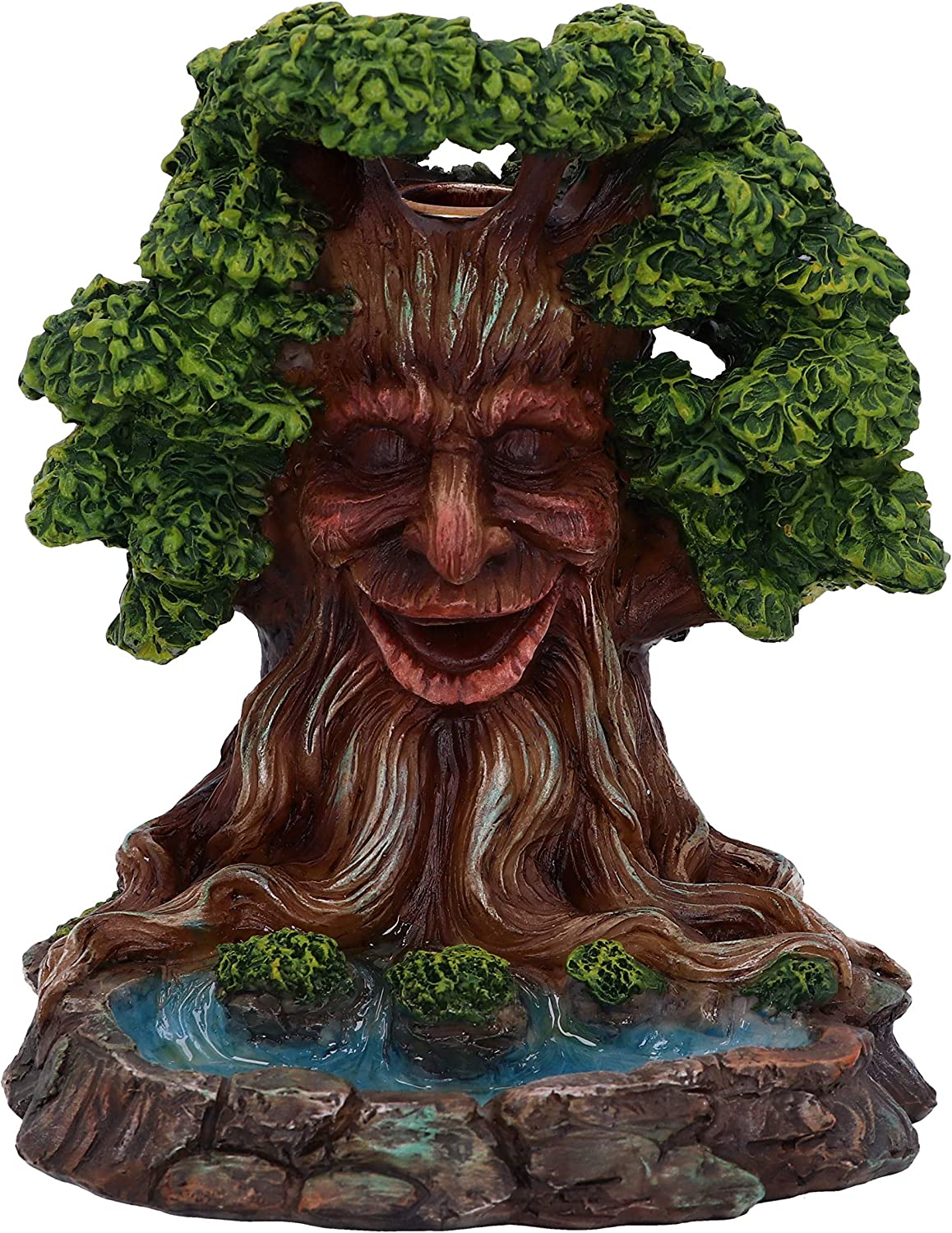 Nemesis Now Elder Ember Tree Spirit Green Man Rückfluss-Räuchergefäß 2