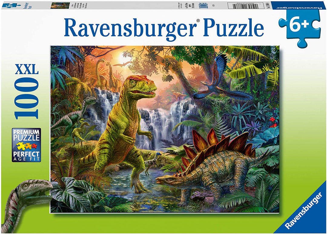 Ravensburger 12888 100 Piece XXL Dinosaur Oasis Puzzle Children's