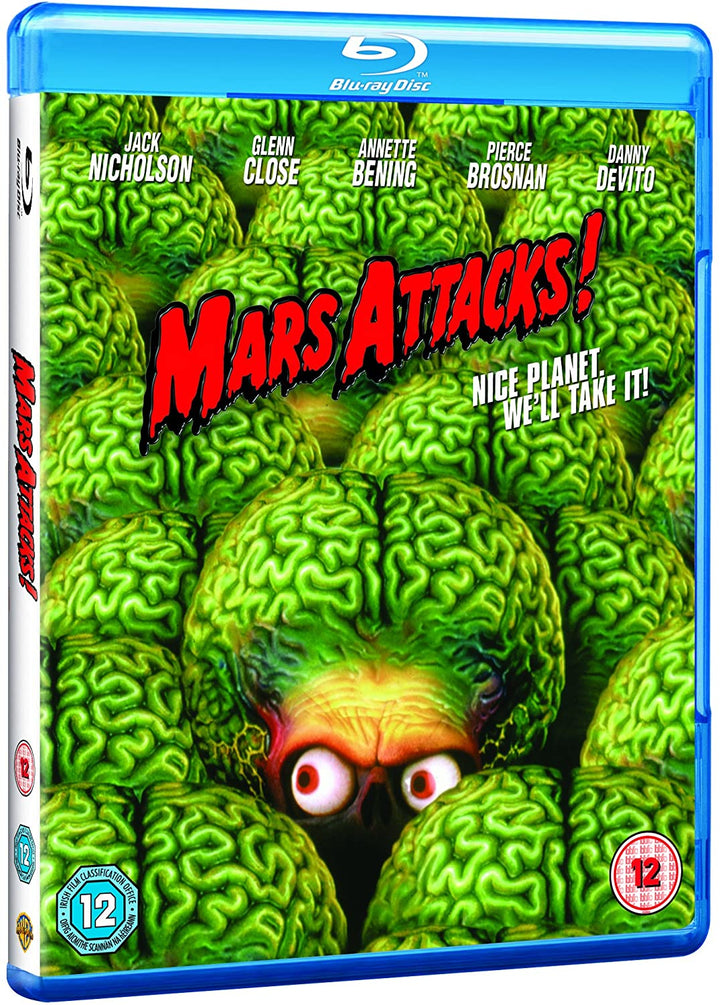 Mars Attacks [1996] [Region Free] – Science-Fiction [Blu-ray]
