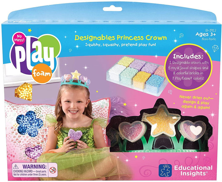 Learning Resources Playfoam Designables Princess Crown. - Yachew