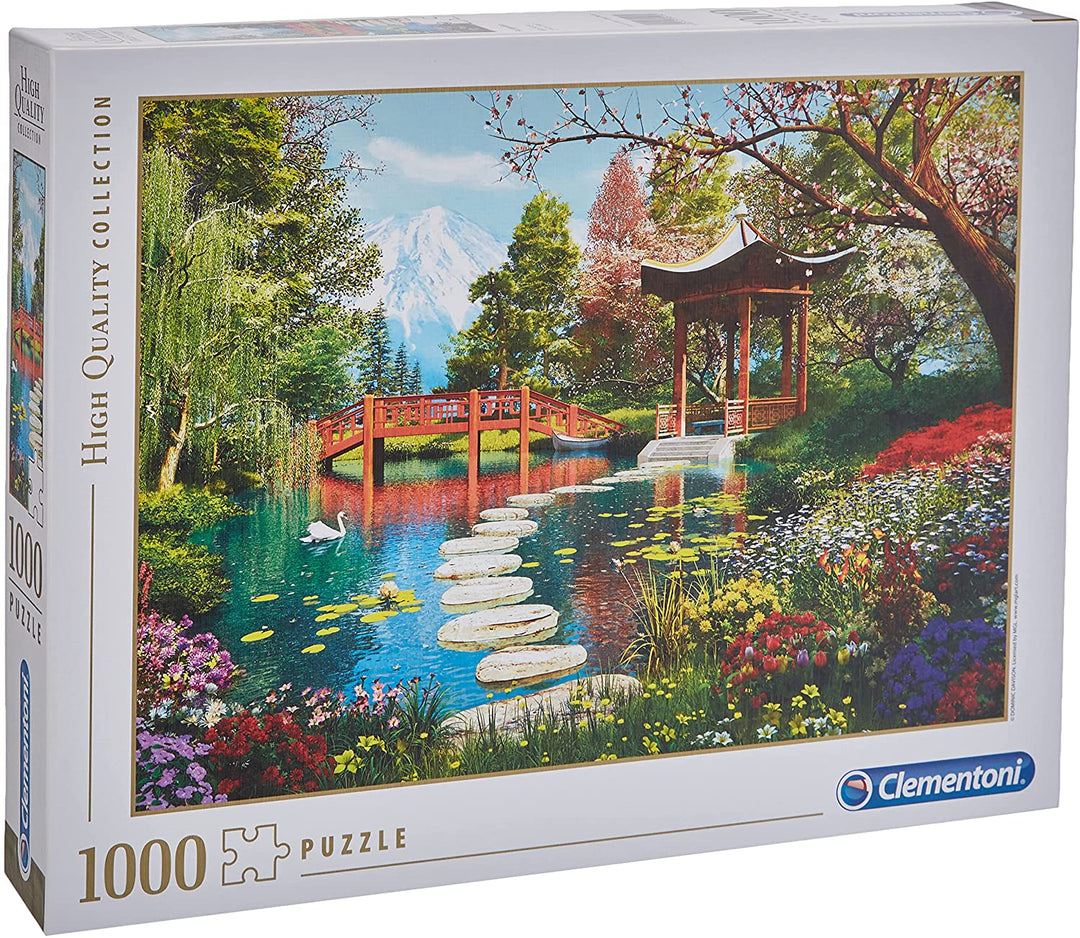 Clementoni - 39513 - Collection Puzzle - Fuji Garden - 1000 pieces - Made in Italy - Jigsaw Puzzles for Adult