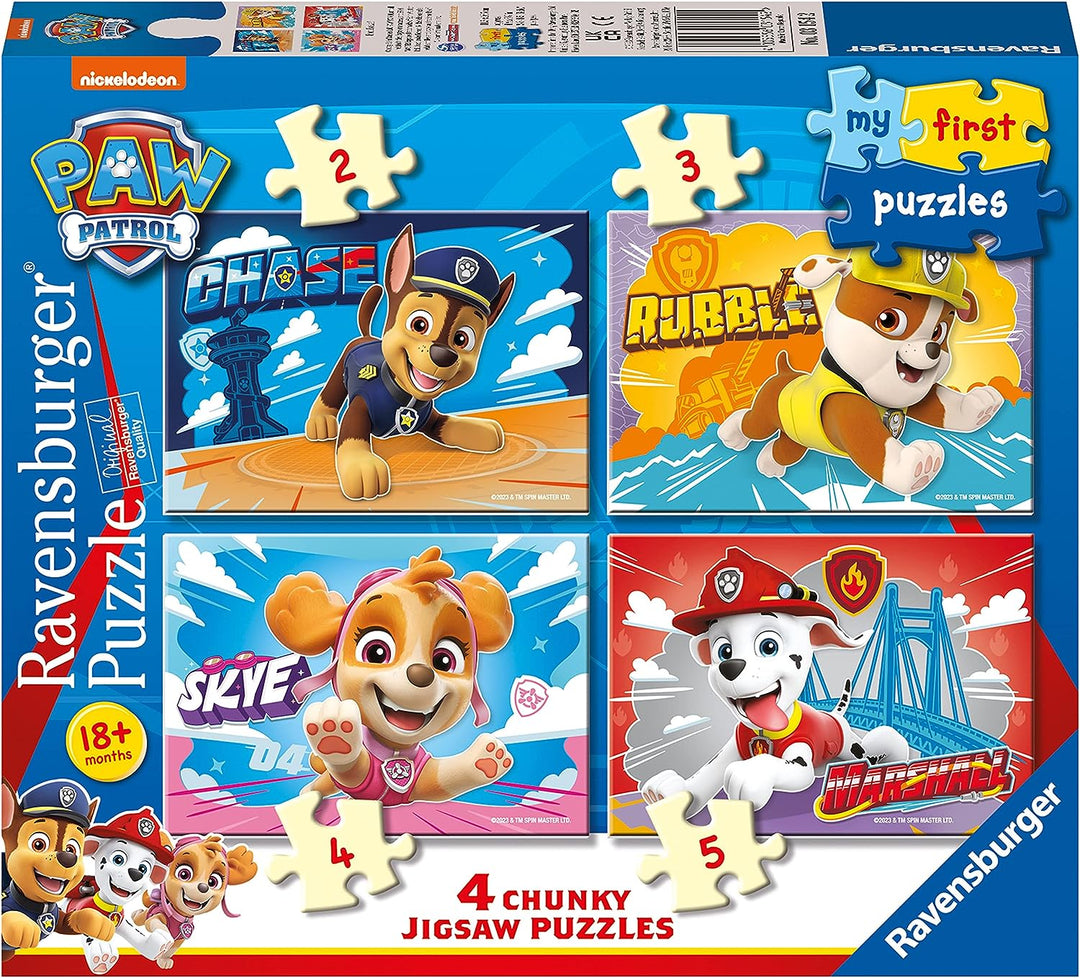 Ravensburger Paw Patrol Toys – Meine ersten Puzzles für Kleinkinder ab 18 Monaten