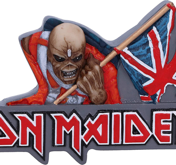 Nemesis Now offiziell lizenzierter Iron Maiden The Trooper Eddie Kühlschrankmagnet, Rot, 10 cm